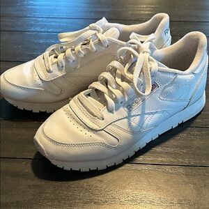Reebok White Leather Sneakers